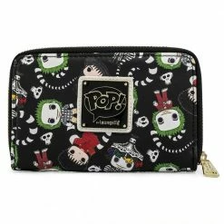 Funko IN STOCK: Loungefly Bettlejuice AOP Zip Around Wallet