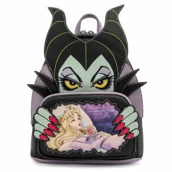Funko IN STOCK: Loungefly: Disney Villains Scene: Maleficent Sleeping Beauty Mini Backpack