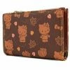 Funko IN STOCK: Loungefly: Hello Kitty: Pumpkin Spice All Over Print Flap Wallet