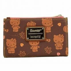 Funko IN STOCK: Loungefly: Hello Kitty: Pumpkin Spice All Over Print Flap Wallet