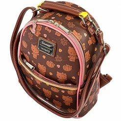 Funko IN STOCK: Loungefly: Hello Kitty: Pumpkin Spice AOP Mini Convertible Backpack