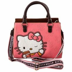 Funko IN STOCK: Loungefly: Hello Kitty: Pumpkin Spice Latte Wave Cross Body Bag