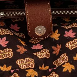 Funko IN STOCK: Loungefly: Hello Kitty: Pumpkin Spice Latte Wave Cross Body Bag
