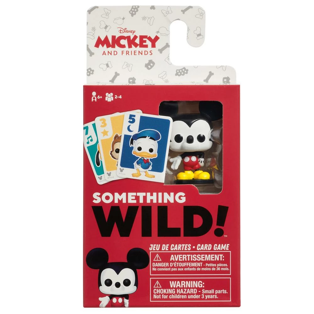 Funko IN STOCK: Something Wild Card Game - Mickey & Friends (French / English)
