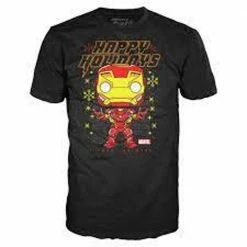 IN STOCK: Funko Tee: Marvel - Iron Man 3000 Holiday [Choice Of Sizes]