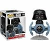 Funko IN STOCK: POP! Deluxe: Star Wars: Tie Fighter W/ Darth Vader (Exc) #176