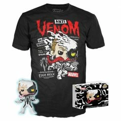 PRE-ORDER: Funko Pop! Anti Venom GITD Tee & POP [Choice Of Sizes]