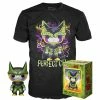 New In PRE-ORDER: Funko Pop! Perfect Cell Tee & POP [Choice Of Sizes]