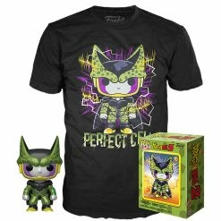 New In PRE-ORDER: Funko Pop! Perfect Cell Tee & POP [Choice Of Sizes]