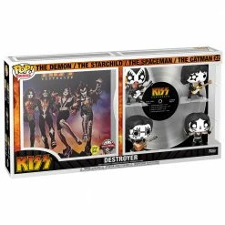 IN STOCK: Funko POP Albums Deluxe: KISS (Glow In The Dark)