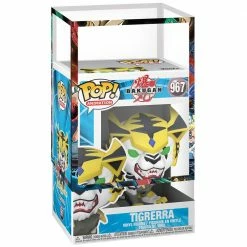 IN STOCK: Funko POP Animation: Bakugan - Tigrerra With Bakugan Sleeve