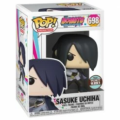 IN STOCK: Funko POP Animation: Boruto - Sasuke With Cape (no Arm) With Pop Protector