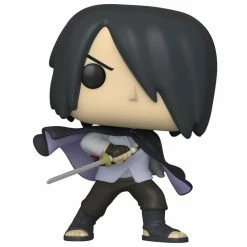 IN STOCK: Funko POP Animation: Boruto - Sasuke With Cape (no Arm) With Pop Protector