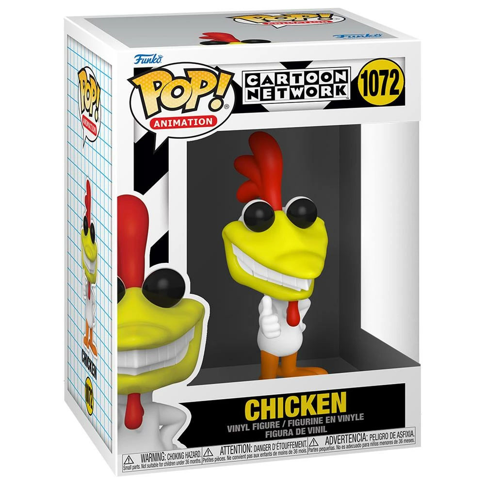 IN STOCK: Funko POP Animation: Cow & Chicken - Chicken With Pop Protector