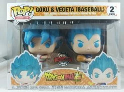 IN STOCK: Funko Pop Animation: DBS– Goku & Vegeta (Baseball) 2 Pack With Pop Protector