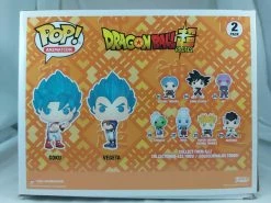 IN STOCK: Funko Pop Animation: DBS– Goku & Vegeta (Baseball) 2 Pack With Pop Protector