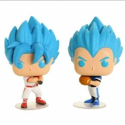 IN STOCK: Funko Pop Animation: DBS– Goku & Vegeta (Baseball) 2 Pack With Pop Protector