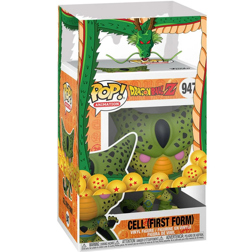 IN STOCK: Funko POP Animation: DBZ S8 - Cell (First Form) With DBZ Sleeve