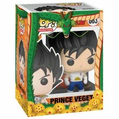 IN STOCK: Funko POP Animation: DBZ S8 Prince Vegeta With DBZ Sleeve