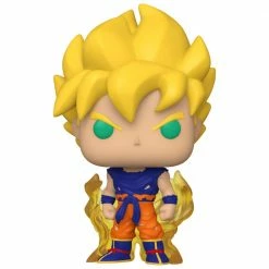 IN STOCK: Funko POP Animation: DBZ S8- SS Goku (GITD) With Free Black Light