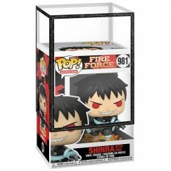 IN STOCK: Funko POP Animation: Fire Force - Shinra With Fire With Fantasy Sleeve