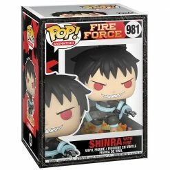 IN STOCK: Funko POP Animation: Fire Force - Shinra With Fire With Fantasy Sleeve