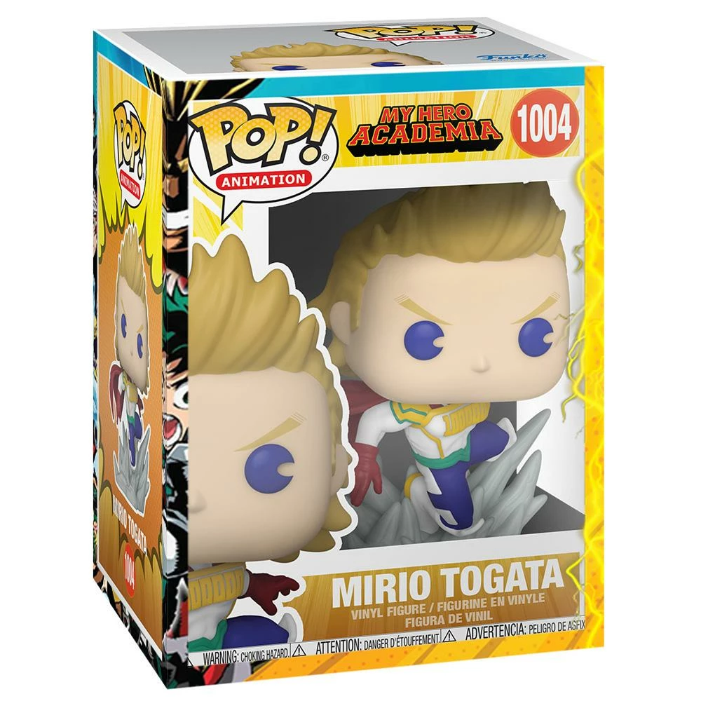 IN STOCK: Funko POP Animation: MHA - Mirio In Hero Costume With MHA Sleeve