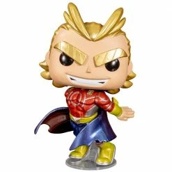 IN STOCK: Funko POP Animation: MHA S3 - All Might (Metallic) With MHA Sleeve