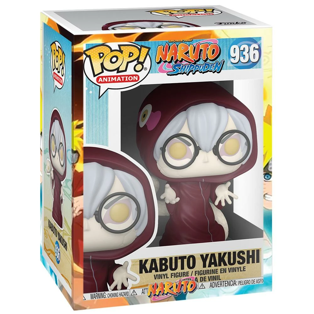 IN STOCK: Funko POP Animation: Naruto - Kabuto Yakushi With Naruto Sleeve