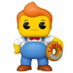IN STOCK: Funko POP Animation: Simpsons - 6" Lard Lad With PPJoe Pop Protector