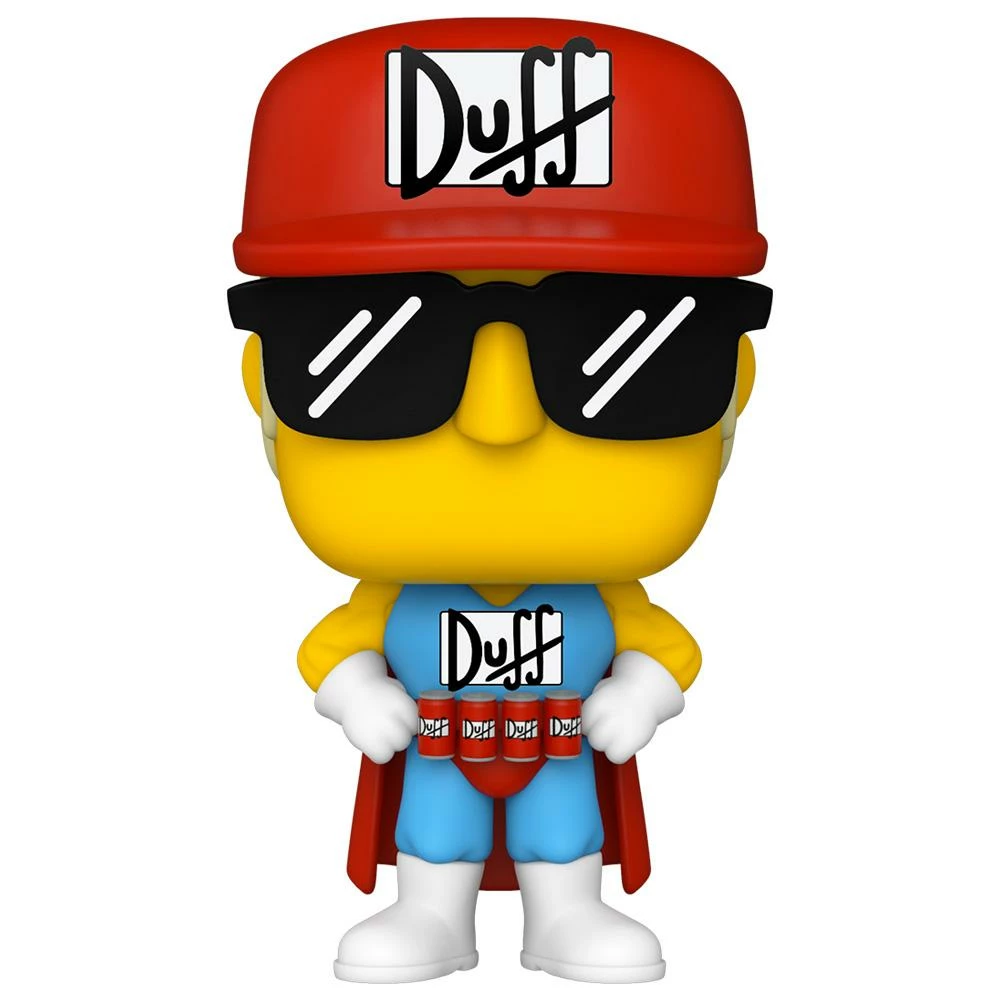 IN STOCK: Funko POP Animation: Simpsons - Duffman With PPJoe Simpsons Sleeve