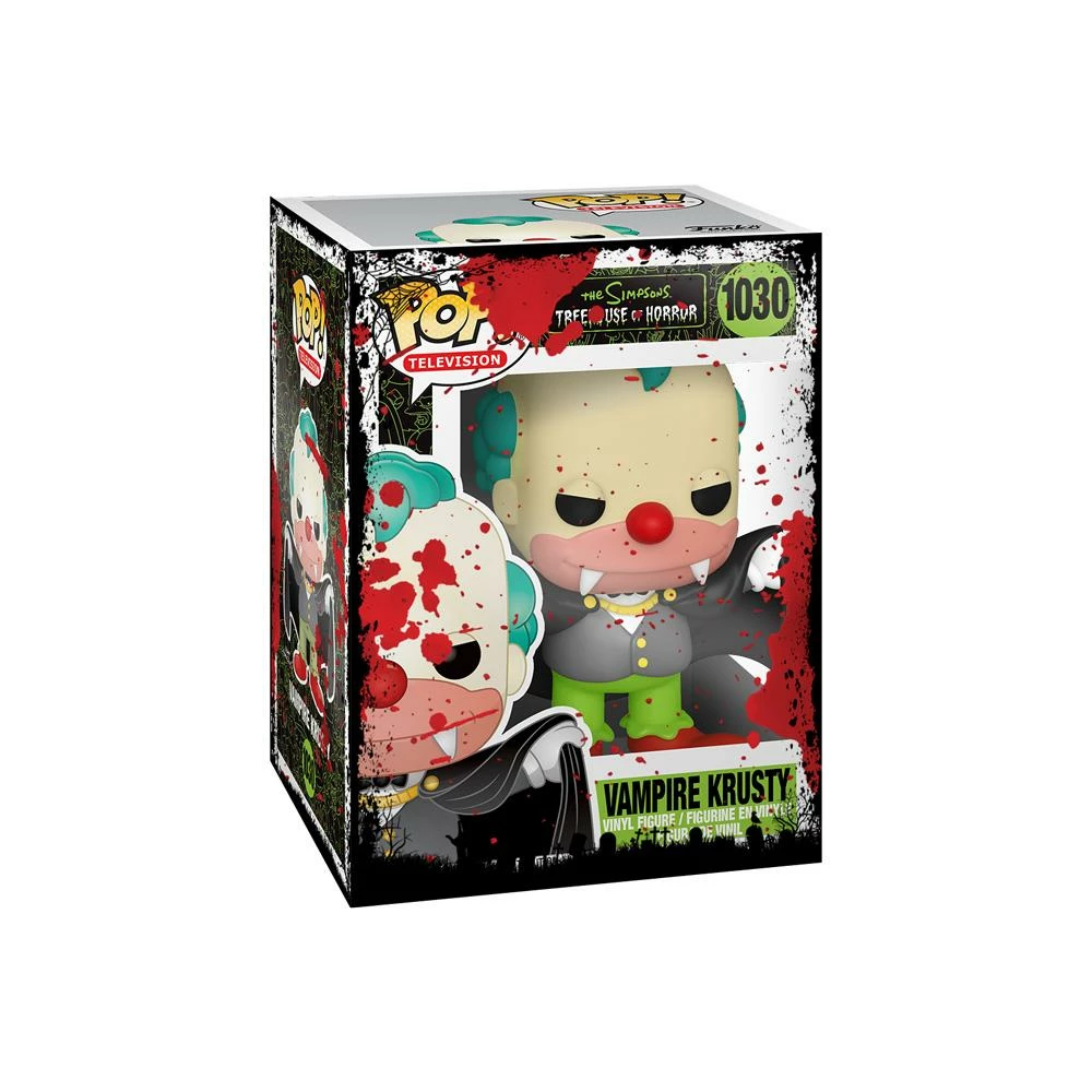 IN STOCK: Funko POP Animation: Simpsons Vampire Krusty With PPJoe Halloween Sleeve