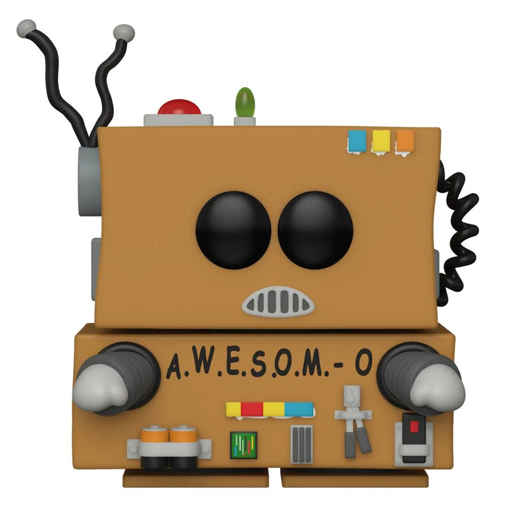 IN STOCK: Funko POP Animation: South Park - Awesom-O With 0.50mm PPJoe Protector