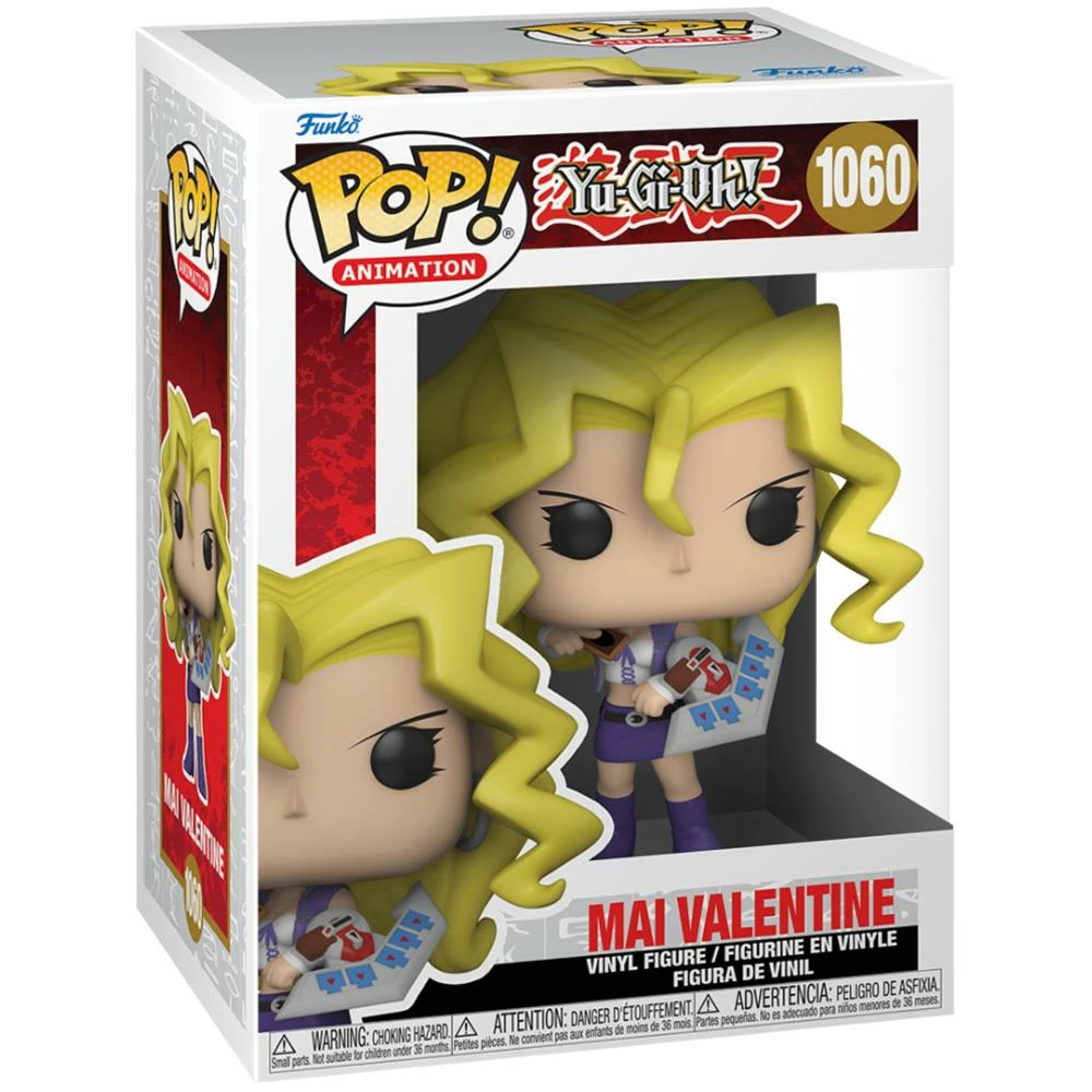 IN STOCK: Funko POP Animation: Yu-Gi-Oh - Mai Valentine With Pop Protector