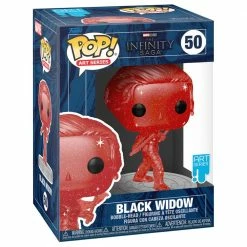 IN STOCK: Funko POP Artist Series: Infinity Saga - Black Widow With Pop Protector