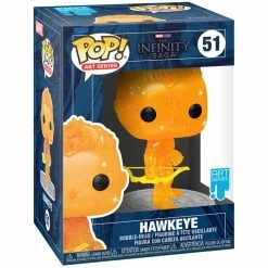 IN STOCK: Funko POP Artist Series: Infinity Saga - Hawkeye With Pop Protector