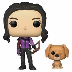 IN STOCK: Funko POP & Buddy: Hawkeye - Kate Bishop With Lucky The Pizza Dog
