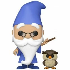 IN STOCK: Funko POP & Buddy: Merlin With Archimedes With Disney Sleeve