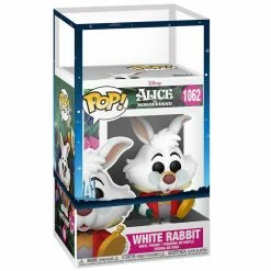 IN STOCK: Funko POP Disney: Alice 70th – White Rabbit With Watch With Disney Sleeve