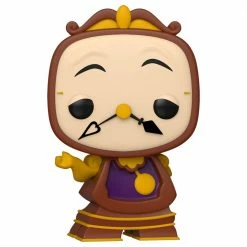 IN STOCK: Funko POP Disney: Beauty & Beast - Cogsworth With Sleeve / Protector