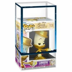 IN STOCK: Funko POP Disney: Beauty & Beast - Lumiere With Sleeve / Protector