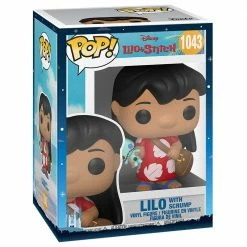 IN STOCK: Funko POP Disney: Lilo & Stitch - Lilo With Scrump With Disney Sleeve