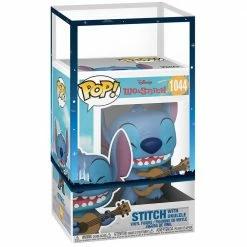 IN STOCK: Funko POP Disney: Lilo & Stitch - Stitch With Ukelele With Disney Sleeve