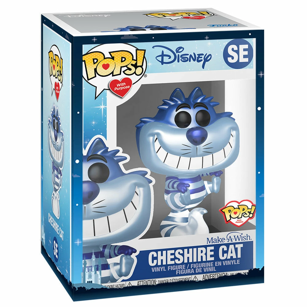 PRE-ORDER: Funko POP Disney: Make A Wish - Cheshire Cat (Metallic)