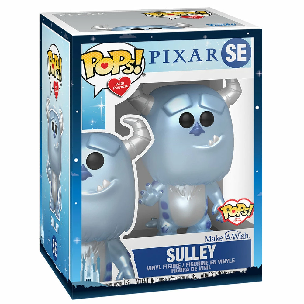 PRE-ORDER: Funko POP Disney: Make A Wish - Sulley (Metallic)