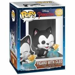 IN STOCK: Funko POP Disney: Pinocchio - Figaro Kissing Cleo With Disney Sleeve
