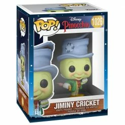 IN STOCK: Funko POP Disney: Pinocchio - Street Jiminy With Disney Sleeve