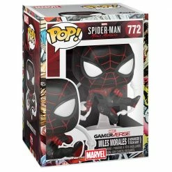 IN STOCK: Funko POP Games: Miles Morales - Advanced Tech Suit With Marvel Sleeve