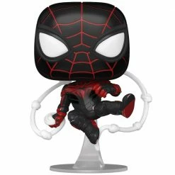 IN STOCK: Funko POP Games: Miles Morales - Advanced Tech Suit With Marvel Sleeve