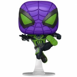 IN STOCK: Funko POP Games: Miles Morales - Purple Reign Suit (Metallic) With Marvel Sleeve